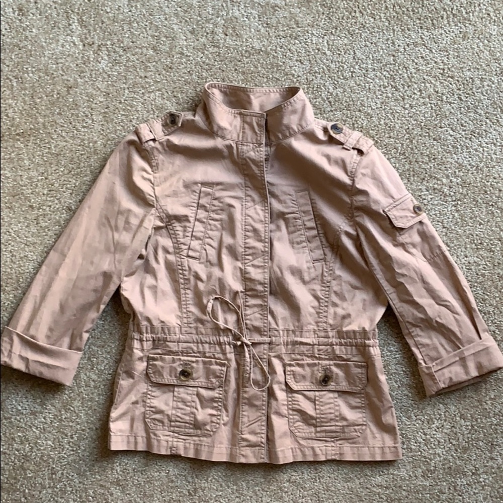 LOFT  Cargo Utility Button Jacket, Size MP